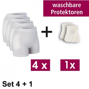 Suprima Hüftprotektor - System, Set 4+1, waschbar 