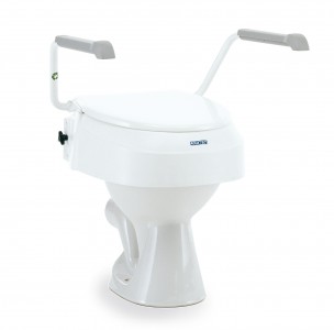 Invacare Aquatec 900 Toilettensitzerhöhung m. Armlehnen 